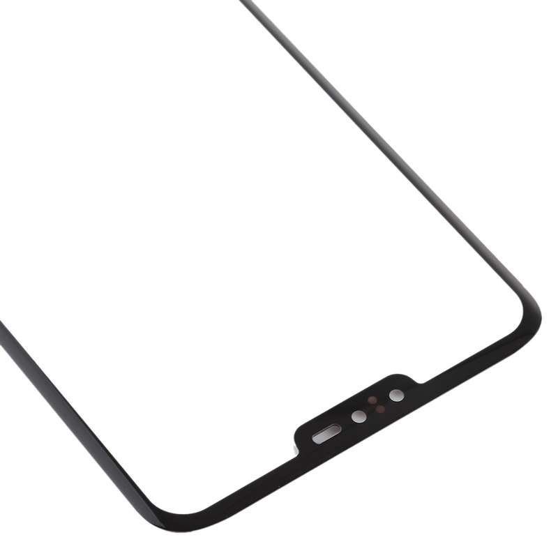 Front Screen Outer Glass Lens for LG Stylo 4 / Q710 / Q710MS / Q710CS (Black)