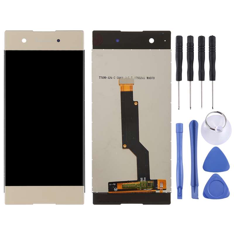 OEM LCD Screen for Sony Xperia XA1 with Digitizer Full Assembly(Gold)