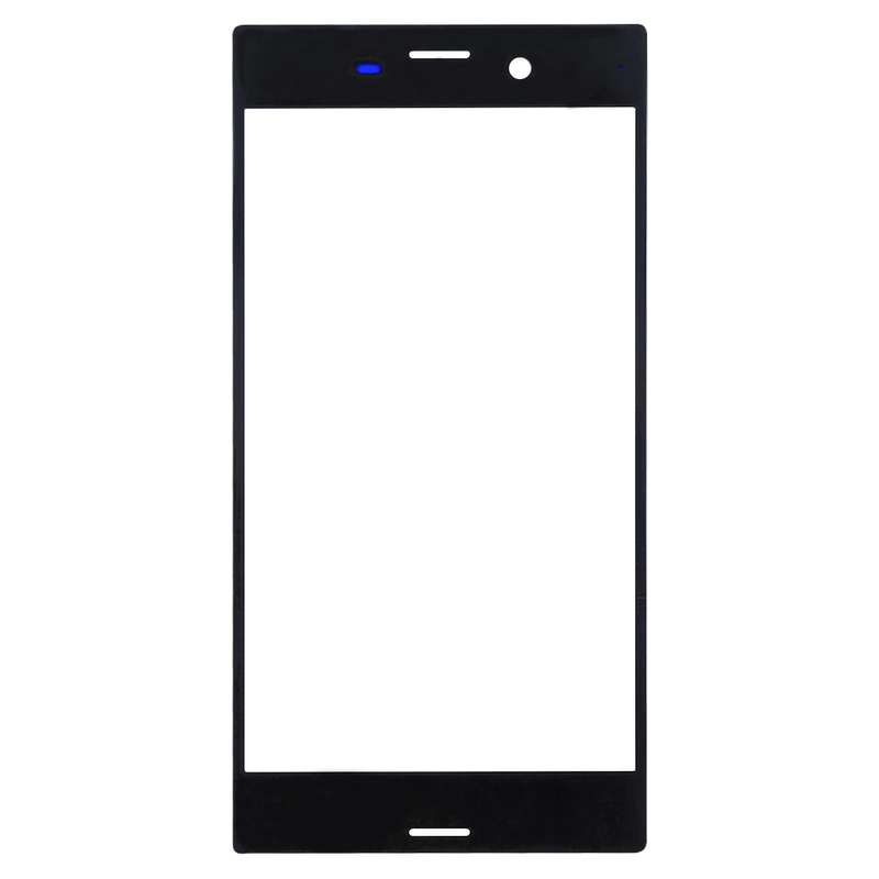 Front Screen Outer Glass Lens for Sony Xperia XZ(Black)