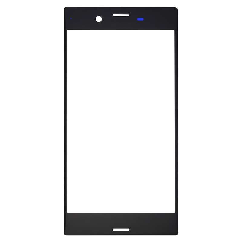 Front Screen Outer Glass Lens for Sony Xperia XZ(Black)