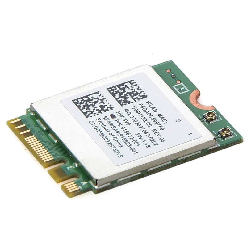 RTL8822BE Dual Band AC 433M Network Adapter Card Bluetooth 4.0 Wireless Network Adapter Card for Del