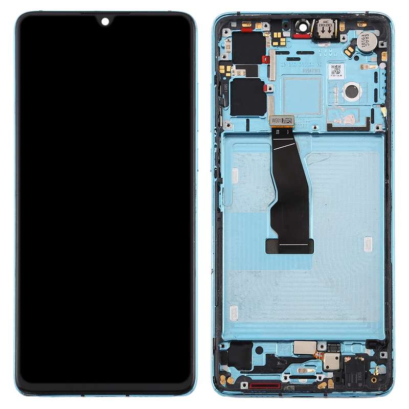 Original OLED LCD Screen for Huawei P30 Digitizer Full Assembly with Frame(Twilight)