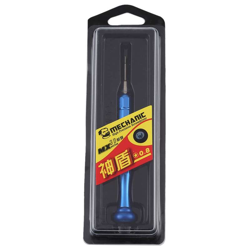MECHANIC MX 3D 0.8 Five Star Screwdriver Precision Phone Dismantling Tool, Random Color Delivery