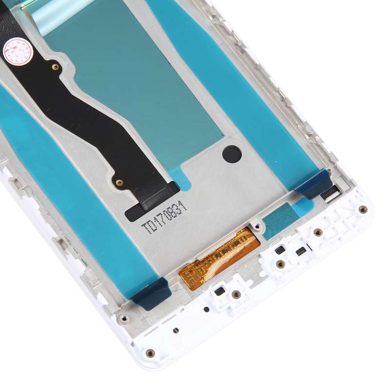 OEM LCD Screen for Lenovo K8 Note XT1902-3 Digitizer Full Assembly with Frame (White)
