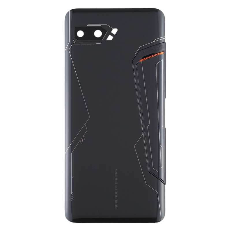 Back Cover for Asus ROG Phone II ZS660KL I001D I001DA I001DE(Jet Black)