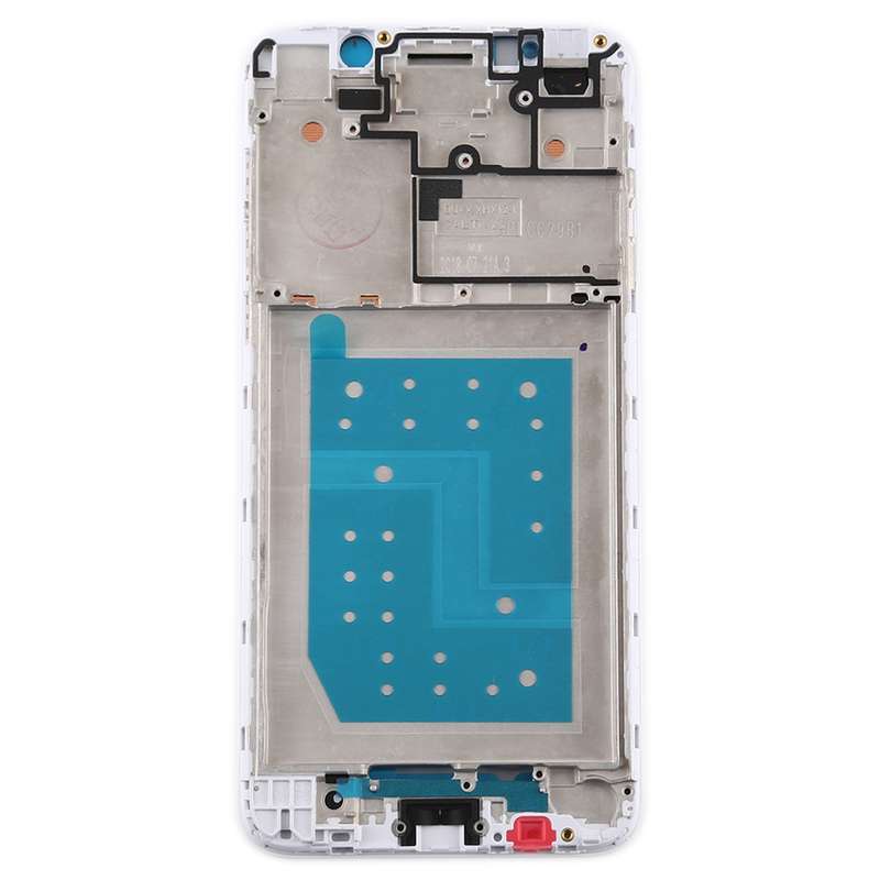 Front Housing LCD Frame Bezel Plate for Huawei Honor Play 7(White)