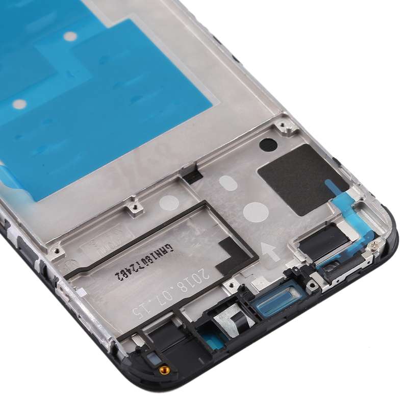 Front Housing LCD Frame Bezel Plate for Huawei Honor 7X(Black)