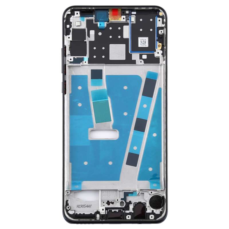 Middle Frame Bezel Plate with Side Keys for Huawei Nova 4e(Blue)