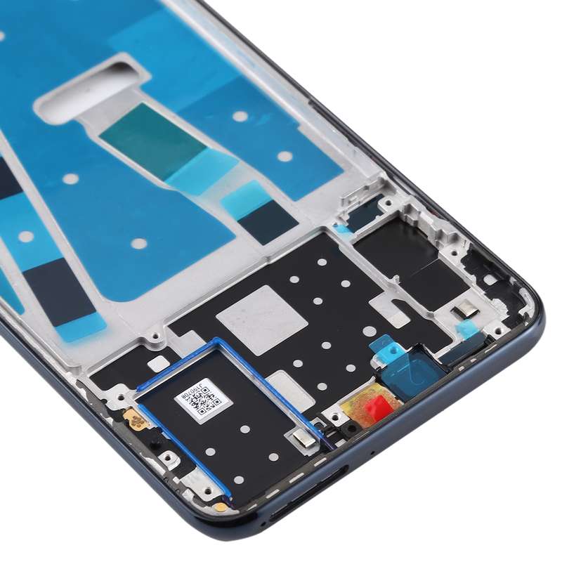Middle Frame Bezel Plate with Side Keys for Huawei Nova 4e(Blue)