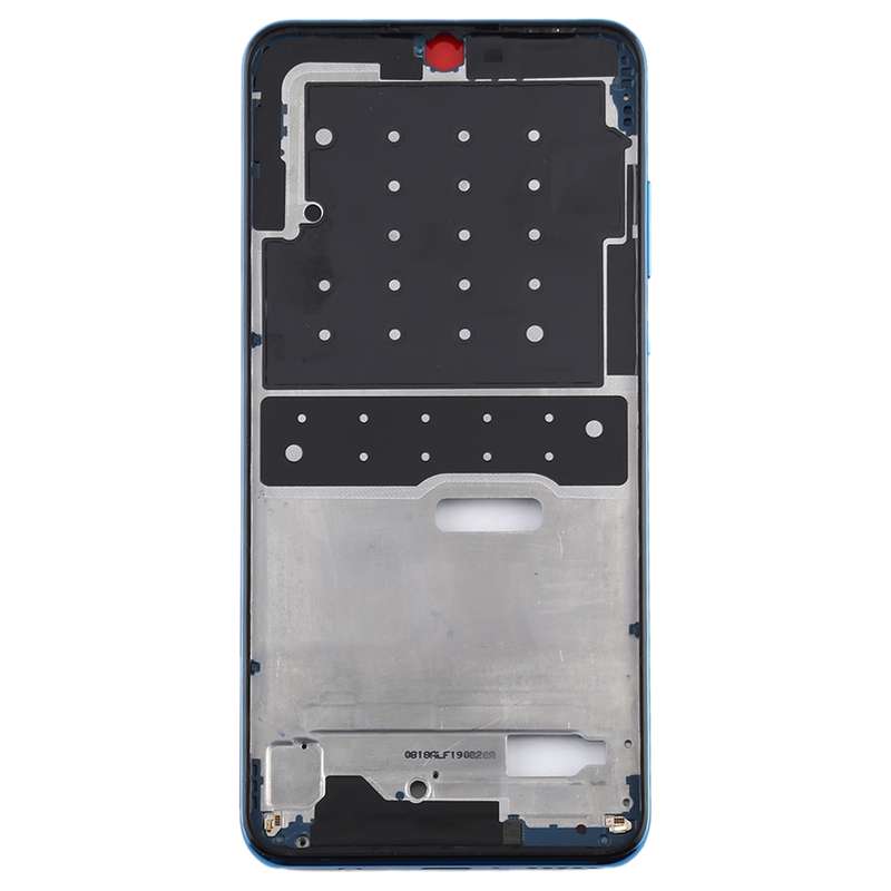 Middle Frame Bezel Plate with Side Keys for Huawei Nova 4e(Blue)
