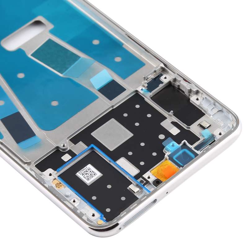 Middle Frame Bezel Plate with Side Keys for Huawei Nova 4e(Blue)