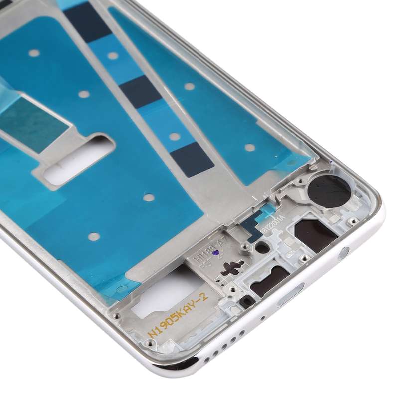 Middle Frame Bezel Plate with Side Keys for Huawei Nova 4e(Blue)