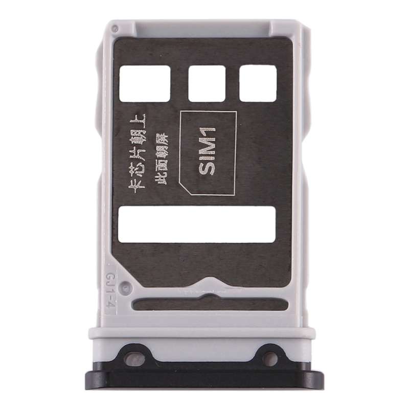 SIM Card Tray + SIM Card Tray for Huawei Honor V30 Pro / Honor V30 (Black)