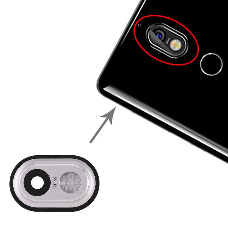 Camera Lens Cover for Nokia 7(Black)