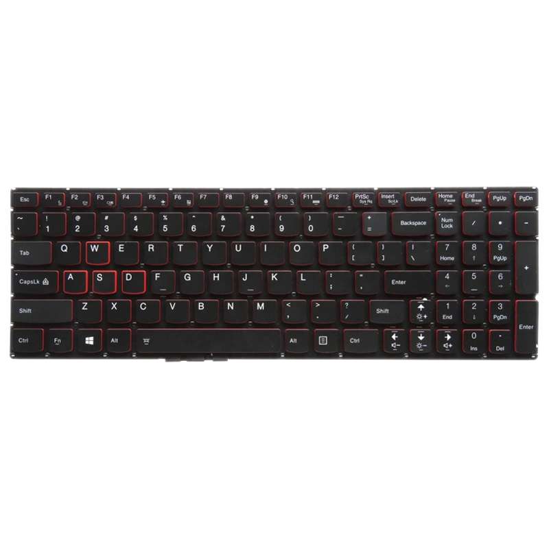 US Version Keyboard with Keyboard Backlight for Lenovo Ideapad Y700 Y700-15 Y700-15ISK Y700-15ACZ Y7