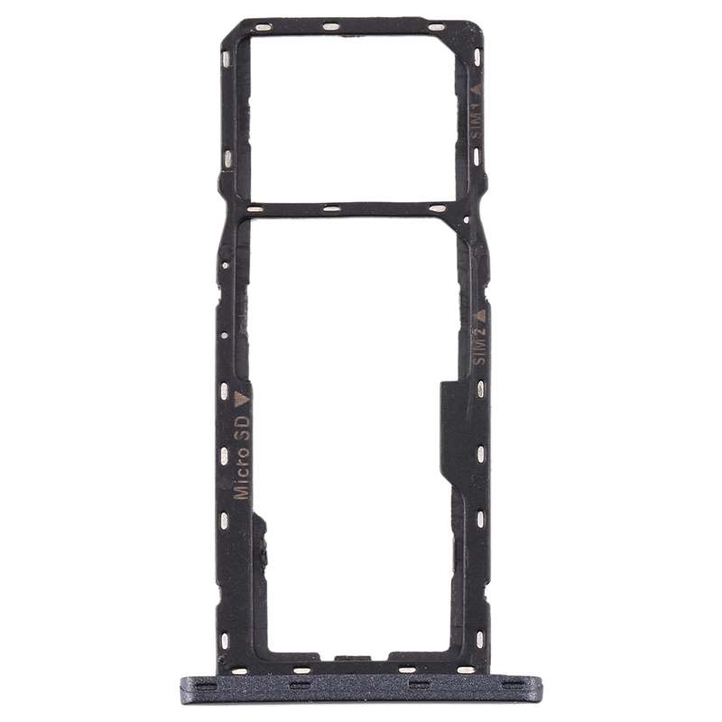 SIM Card Tray + SIM Card Tray + Micro SD Card Tray for Asus Zenfone Live L1 ZA550KL X00RD(Black)