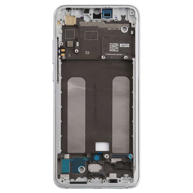 Front Housing LCD Frame Bezel Plate for Xiaomi Mi CC9 / 9 Lite(Black)