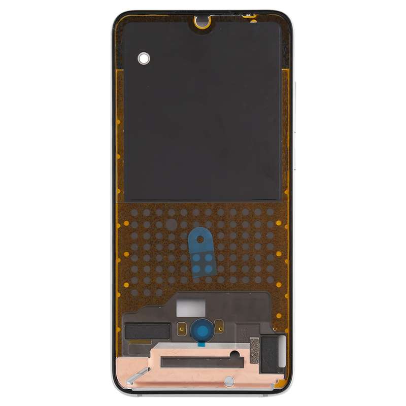Front Housing LCD Frame Bezel Plate for Xiaomi Mi CC9 / 9 Lite(Black)