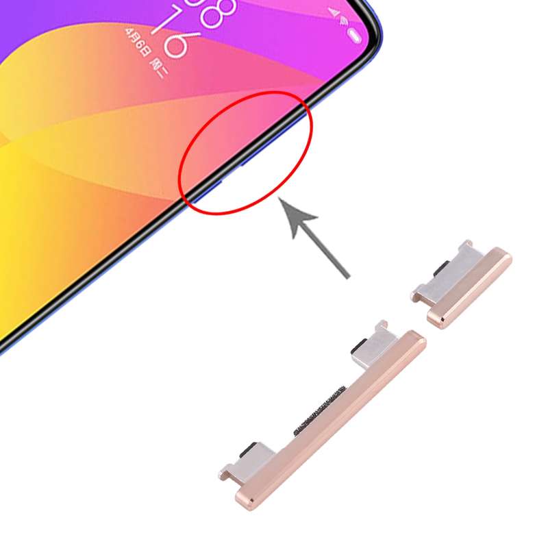 Side Keys for Xiaomi Mi CC9(Blue)