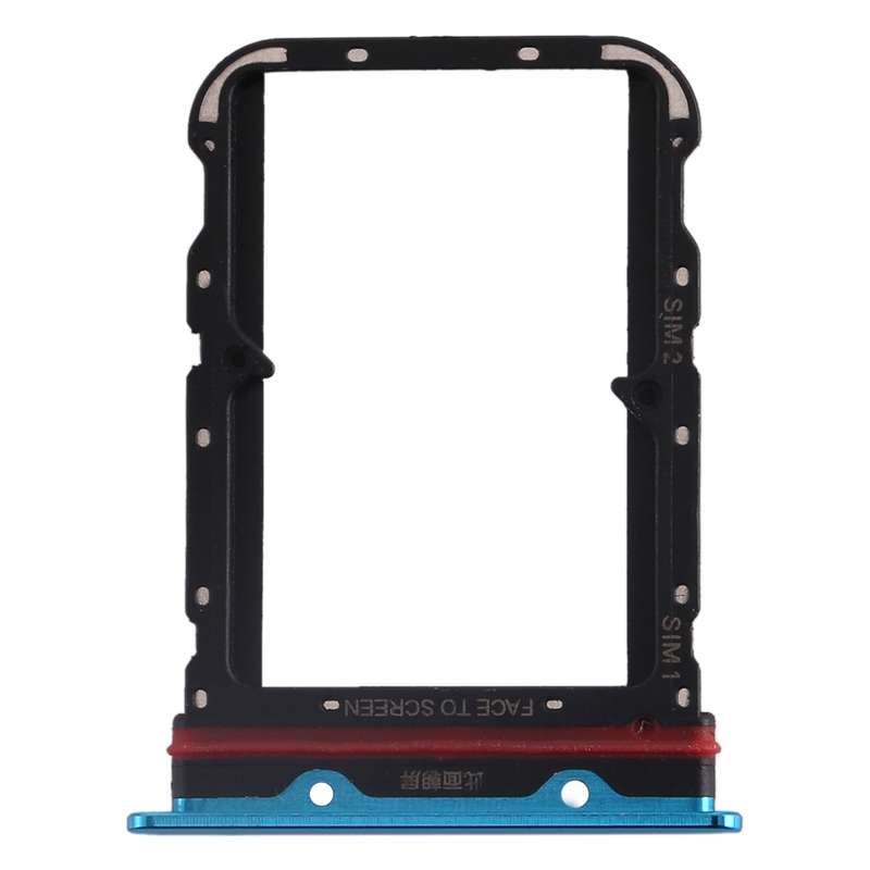 SIM Card Tray + SIM Card Tray for Xiaomi Mi CC9 Pro/Mi Note 10/Mi Note 10 Pro/Mi Note 10 Lite(Black)