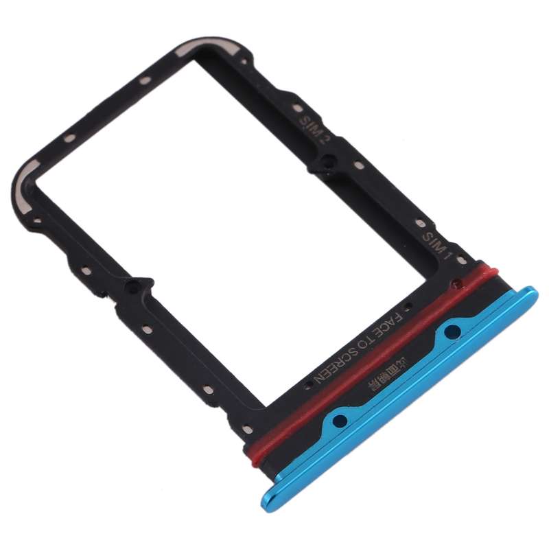 SIM Card Tray + SIM Card Tray for Xiaomi Mi CC9 Pro/Mi Note 10/Mi Note 10 Pro/Mi Note 10 Lite(Black)