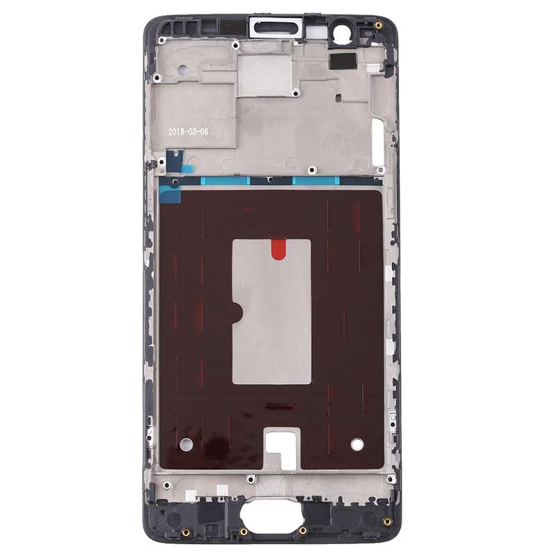For OnePlus 3 / 3T / A3003 / A3000 / A3100 Front Housing LCD Frame Bezel Plate (White)