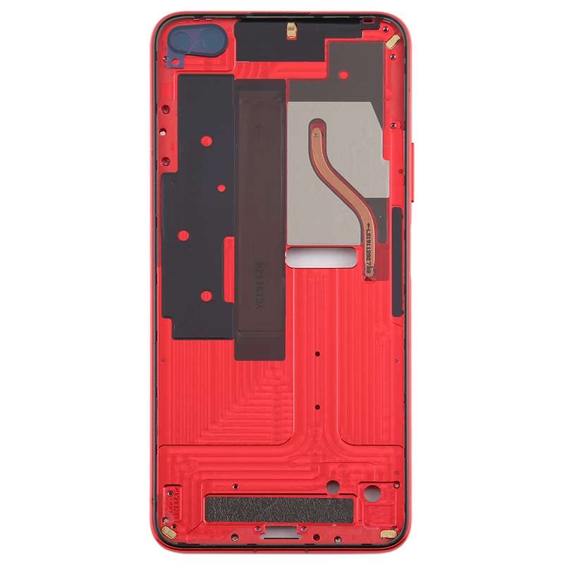 Original Middle Frame Bezel Plate for Huawei Honor V30(White)