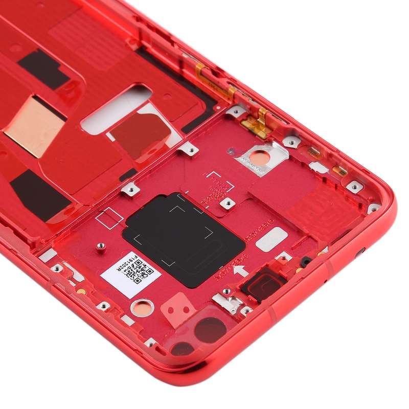 Original Middle Frame Bezel Plate for Huawei Honor V30(White)