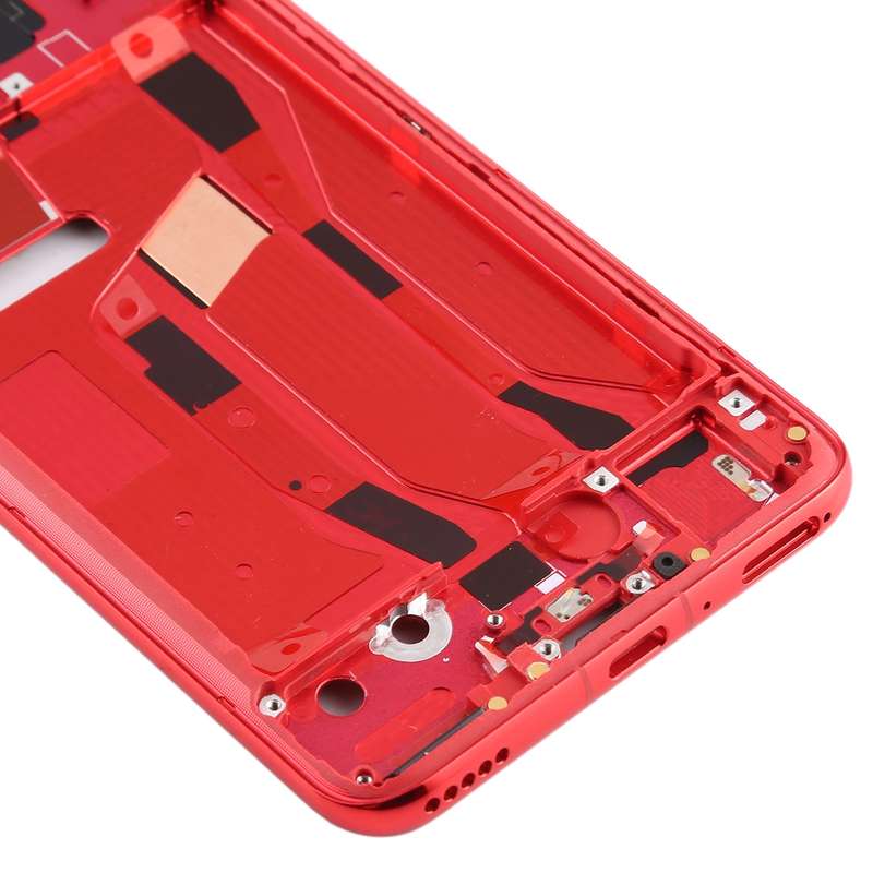 Original Middle Frame Bezel Plate for Huawei Honor V30(White)