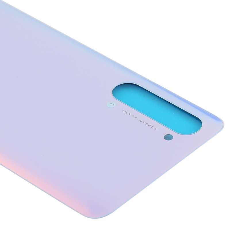 For OPPO Reno3 5G Battery Back Cover (Aurora Blue)