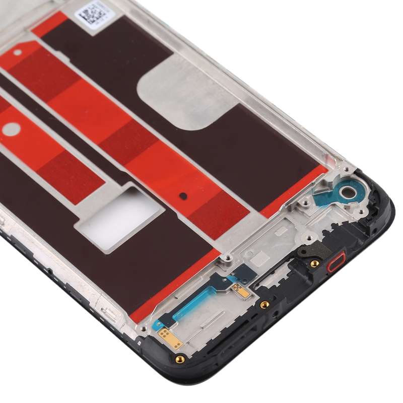 For OPPO A11 Front Housing LCD Frame Bezel Plate (Black)