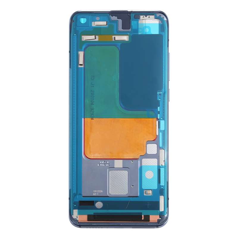 Front Housing LCD Frame Bezel Plate for Xiaomi Mi 10 5G / Mi 10 Pro 5G(Grey)