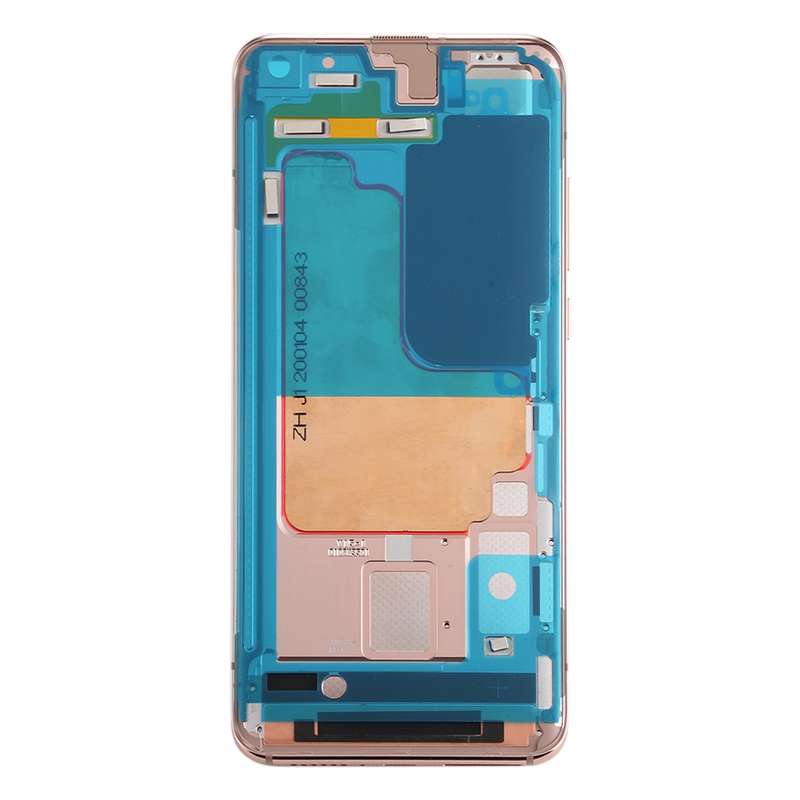 Front Housing LCD Frame Bezel Plate for Xiaomi Mi 10 5G / Mi 10 Pro 5G(Grey)