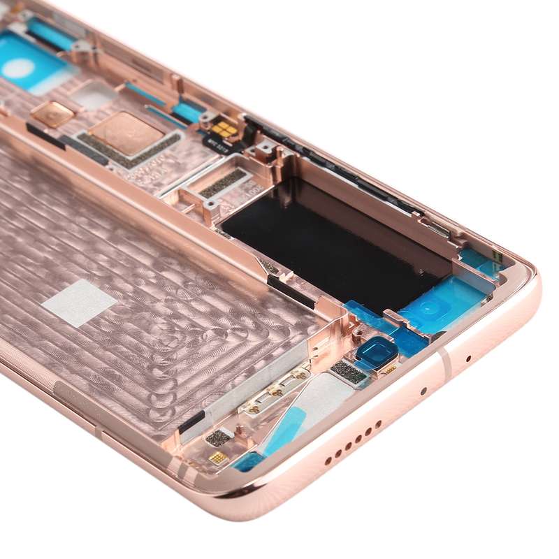 Front Housing LCD Frame Bezel Plate for Xiaomi Mi 10 5G / Mi 10 Pro 5G(Grey)