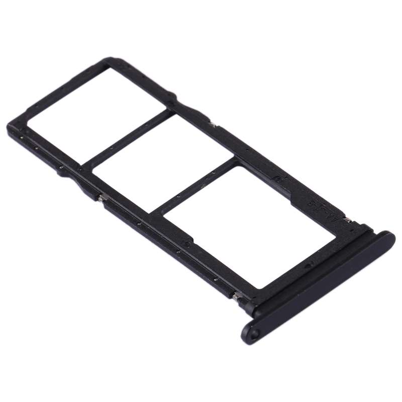 SIM Card Tray + SIM Card Tray + Micro SD Card Tray for Huawei P40 Lite E / Enjoy 10(Blue)