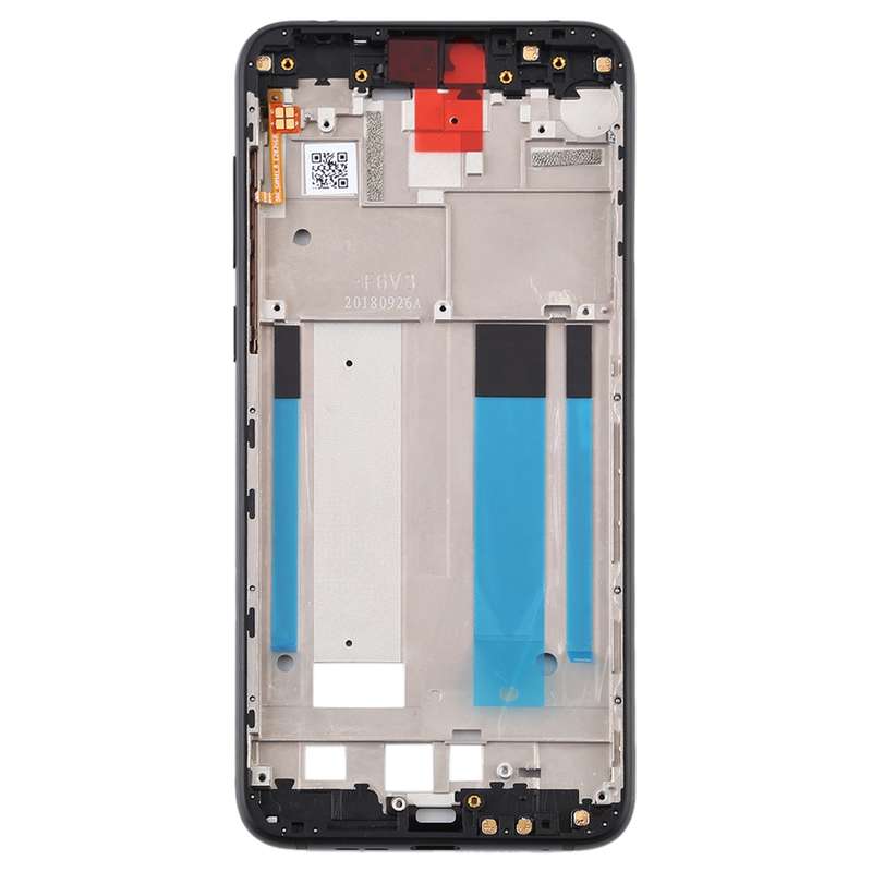 Front Housing LCD Frame Bezel Plate for Nokia X6(2018) / 6.1 Plus TA-1099 (Black)