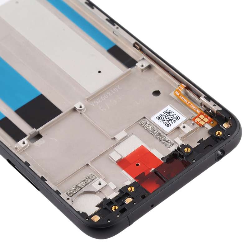 Front Housing LCD Frame Bezel Plate for Nokia X6(2018) / 6.1 Plus TA-1099 (Black)