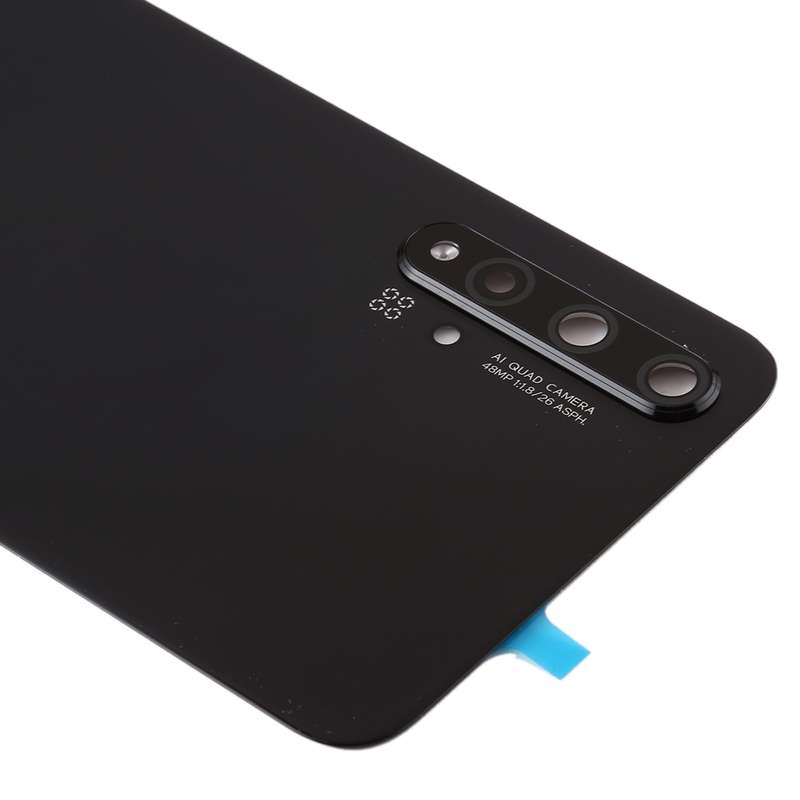 Original Battery Back Cover with Camera Lens Cover for Huawei Nova 5T(Black)