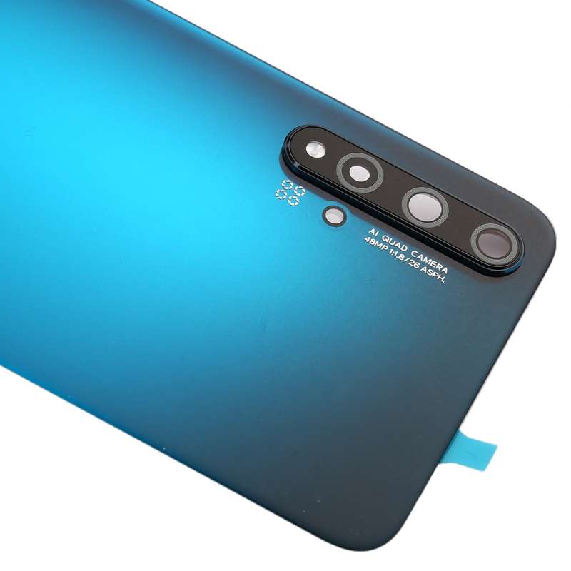 Original Battery Back Cover with Camera Lens Cover for Huawei Nova 5T(Black)