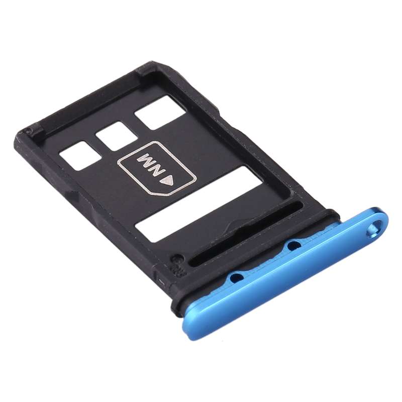 SIM Card Tray + NM Card Tray for Huawei P40 (Silver)