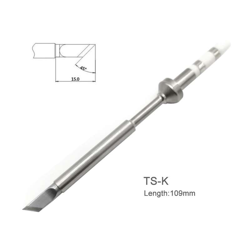QUICKO TS100 Lead-free Electric Soldering Iron Tip, TS-KU