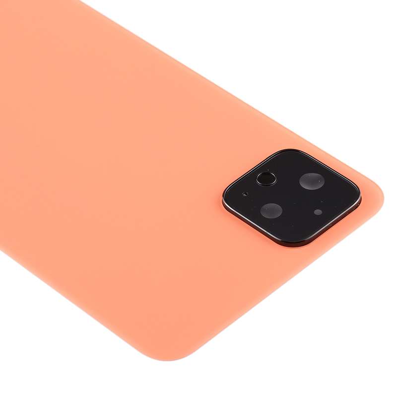 Battery Back Cover with Camera Lens Cover for Google Pixel 4XL(Black)