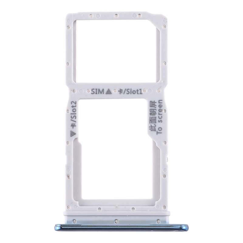 SIM Card Tray + SIM Card Tray / Micro SD Card Tray for Huawei Enjoy 10 Plus (Green)