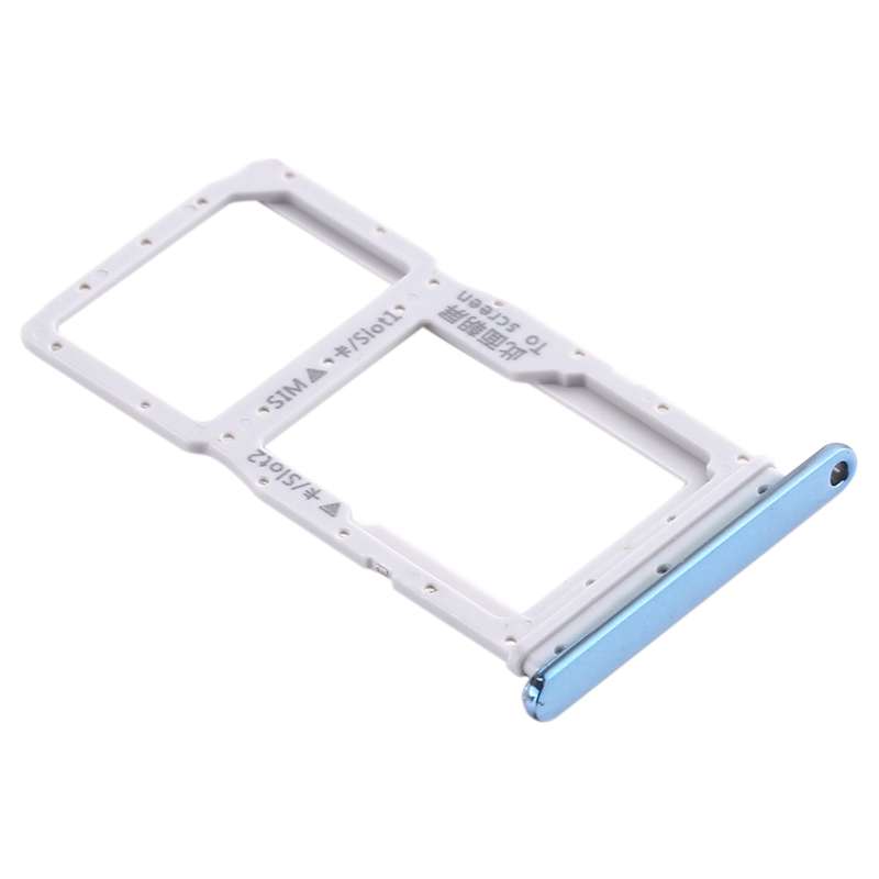 SIM Card Tray + SIM Card Tray / Micro SD Card Tray for Huawei Enjoy 10 Plus (Green)