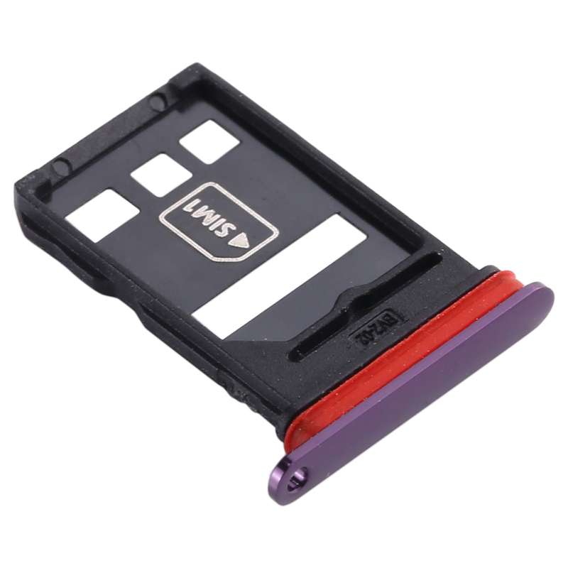 SIM Card Tray + NM Card Tray for Huawei Mate 30 (Black)
