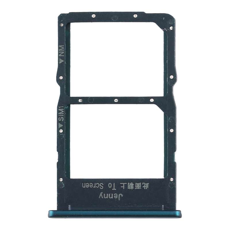 SIM Card Tray + NM Card Tray for Huawei Nova 6 SE (Black)