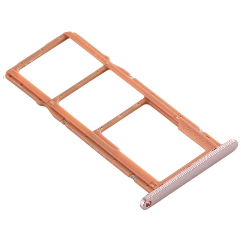 SIM Card Tray + SIM Card Tray + Micro SD Card Tray for Huawei Honor Play 3e (Black)
