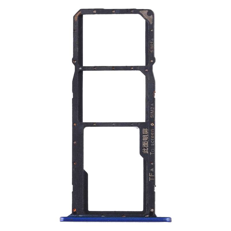 SIM Card Tray + SIM Card Tray + Micro SD Card Tray for Huawei Honor Play 3e (Black)