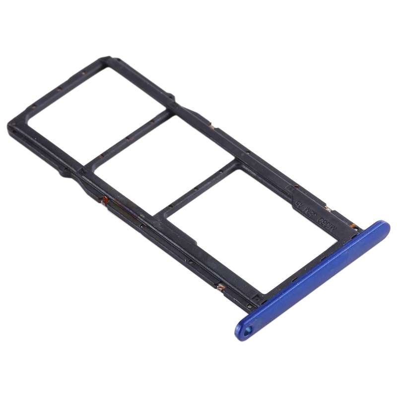 SIM Card Tray + SIM Card Tray + Micro SD Card Tray for Huawei Honor Play 3e (Black)