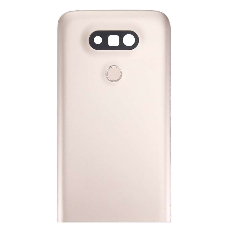 Metal Back Cover with Back Camera Lens & Fingerprint Button for LG G5(Gold)